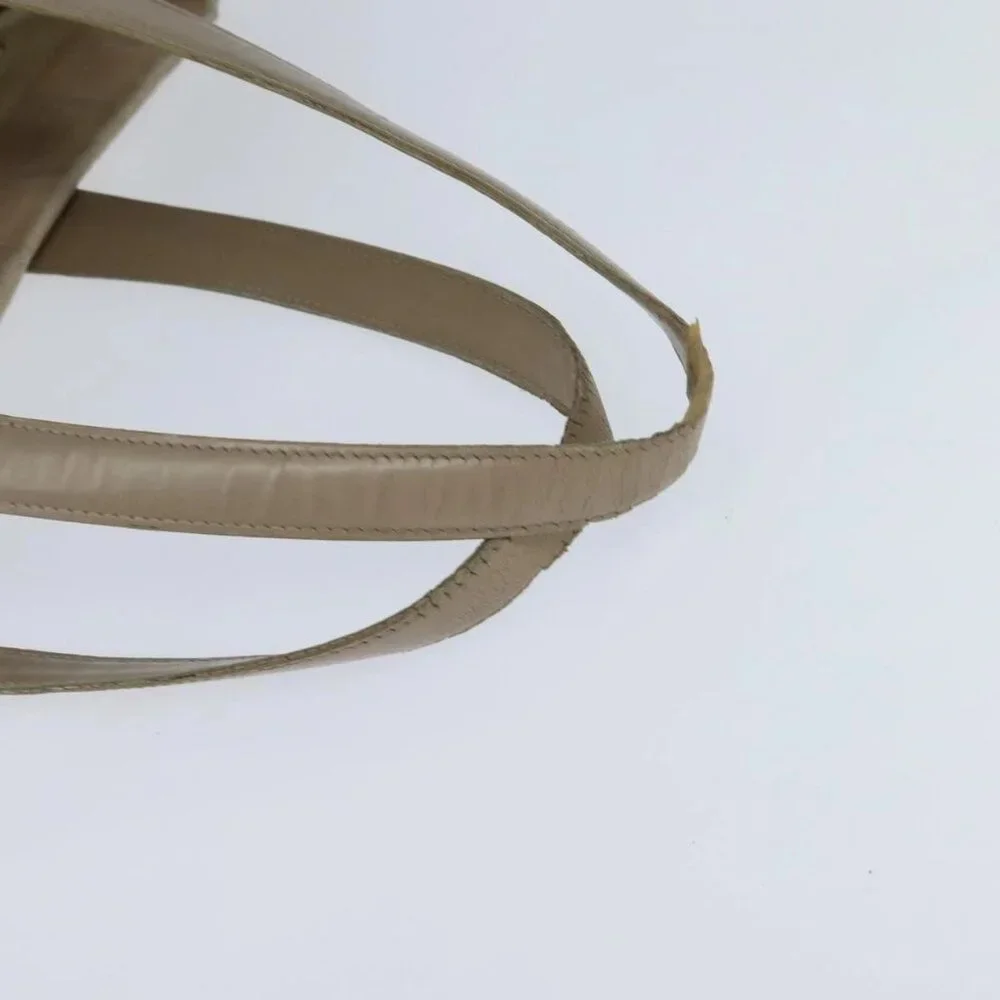 CHANEL New Travel Line Tote Bag Nylon Beige Gold CC - Picture 8 of 16